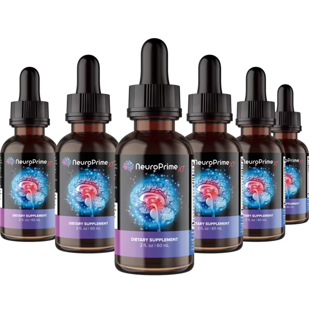 NeuroPrime 6 bottles — 180-day supply